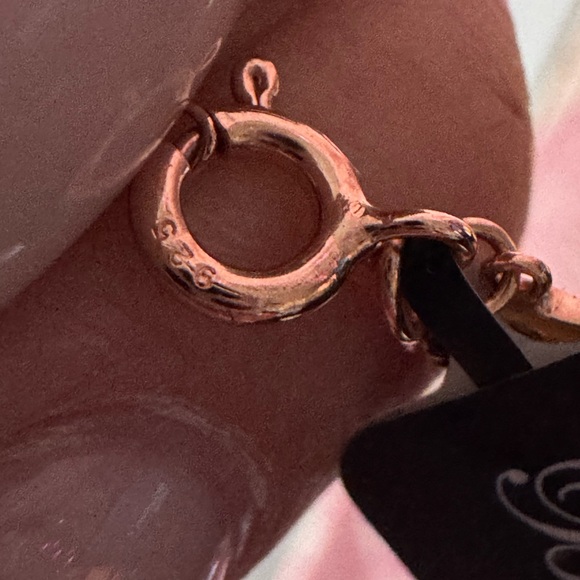 BATB 🥀 Disney Enchanted Fine Jewelry Rose Gold/Silver Necklace - Picture 7 of 7